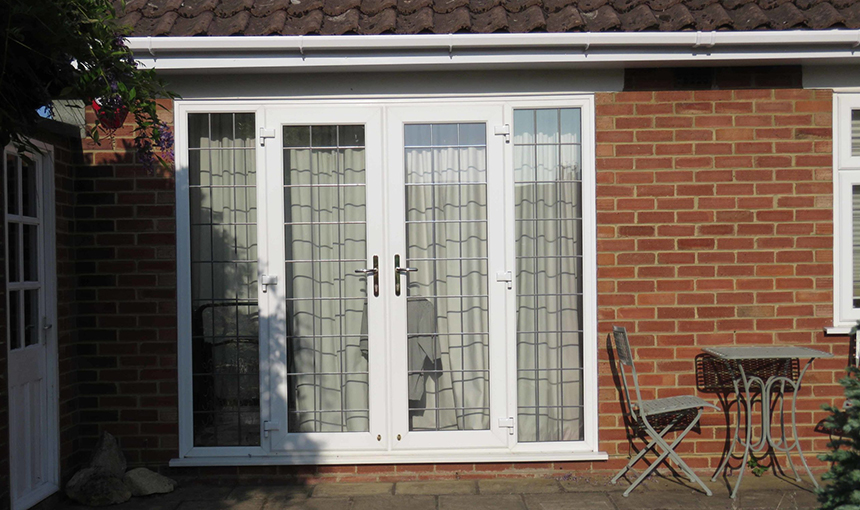 Explore the latest design for UPVC sliding doors with Grill