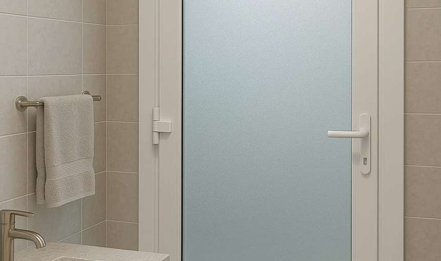 uPVC Bathroom Door Designs