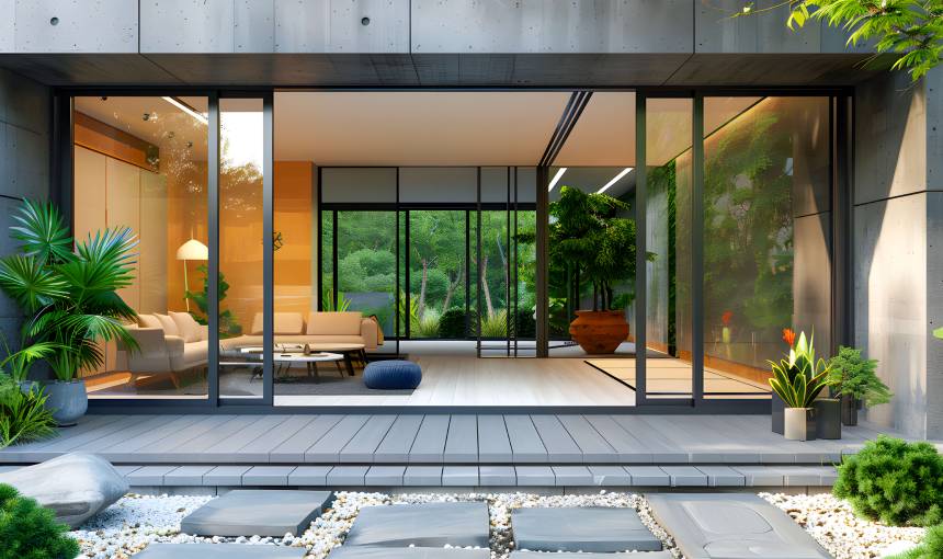 8 Aluminium Door Design Ideas for Indian Homes