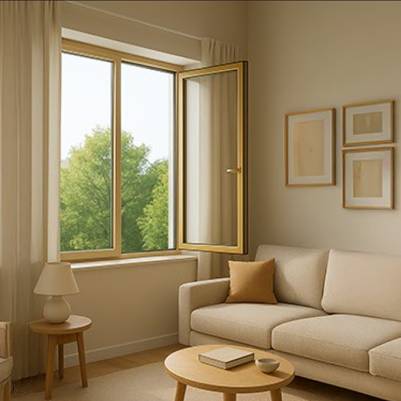 Aluminium French Window