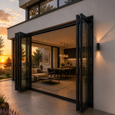 Aluminium Slide Fold Doors