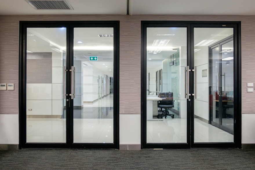 Aluminium Door Design Ideas for Commercial Spaces